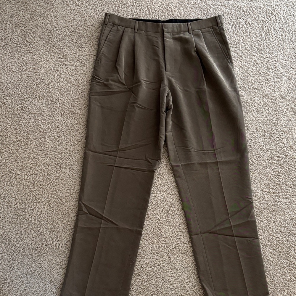 Dockers Premium Vintage Men's Tan dress slacks W38XL34